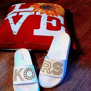 Michael Kors Tyra platform slide